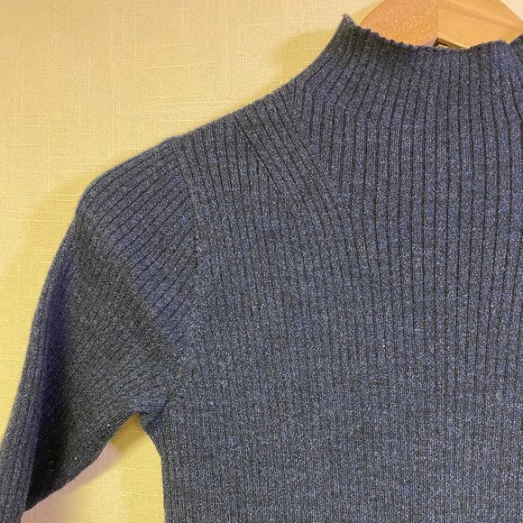 SOLD - Hatch The Penelope Ribbed Knit Midi-Dress Navy/Ink Size 1 (Small, Sz 2-4) - Picture 4 of 6